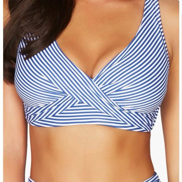 EUC - Sea Level Sorrento Stripe Bikini Top - Picture 5 of 5